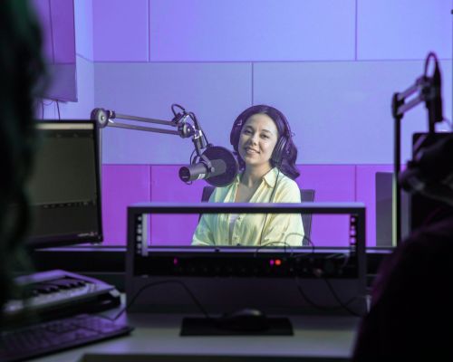 Professional Corporate podcast services UK